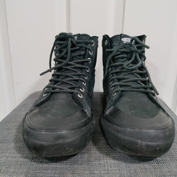 Vans Men's Black Kith x Mastermind Japan x Vans Sk8-Hi Reissue Zip LX Size 10 - Picture 3 of 13